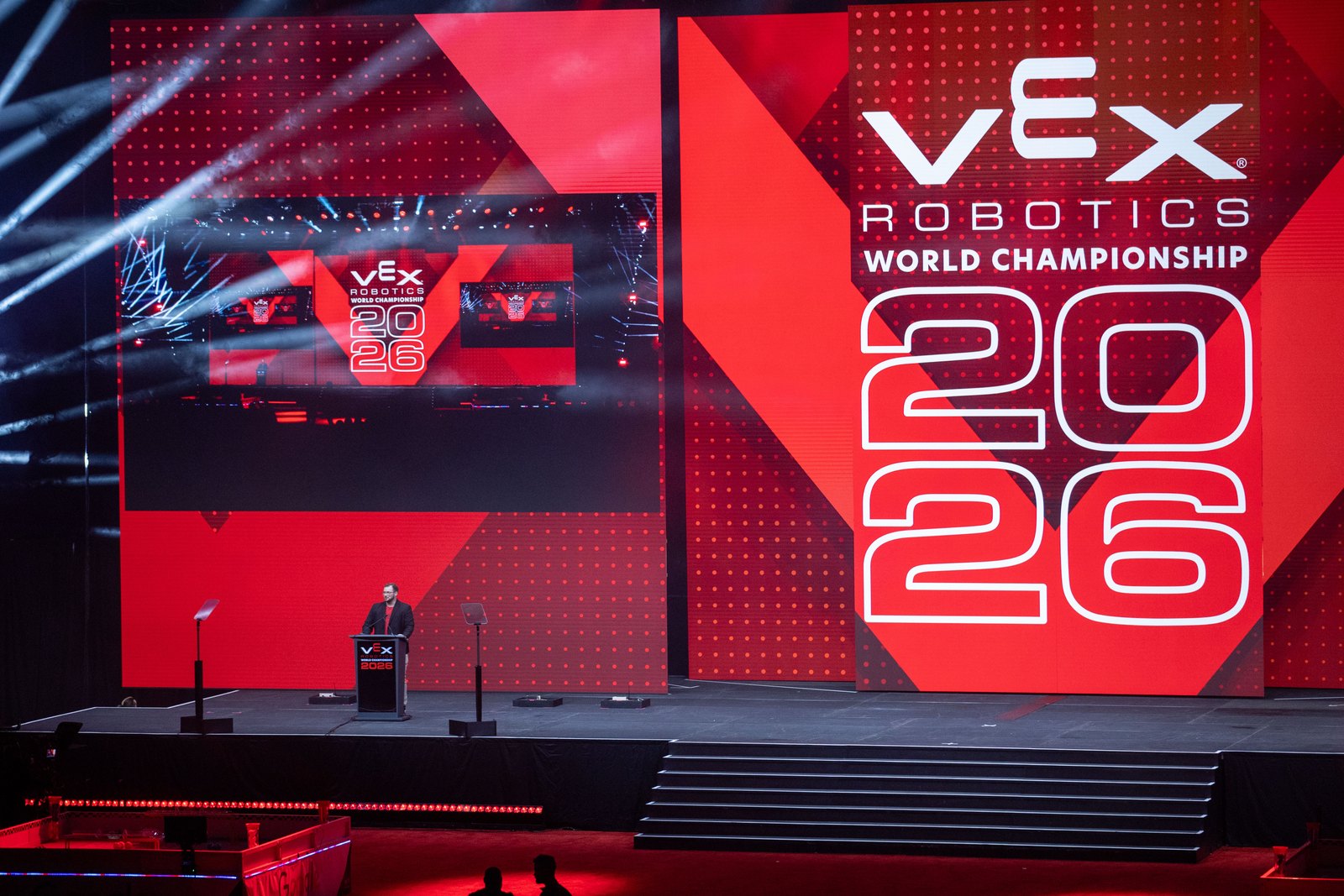 2026 VEX Robotics World Championship 主舞台近景